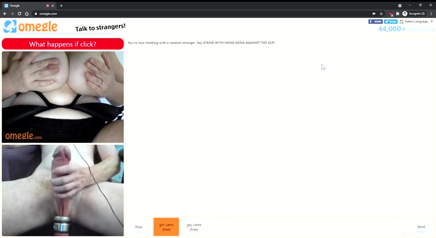 fat cock fat tits omegle