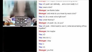 horny omegle teen on webcam