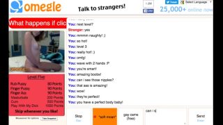 hot girl strips on omegle