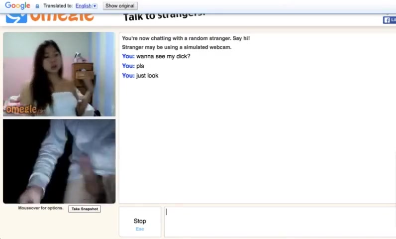 omegle asian xmm showing her boobs