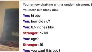 omegle ebony cheats on bf for bbc