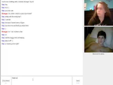 omegle girl wants tips on how to be a model