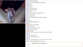 slut is wet on omegle