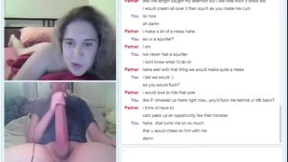 teen cheating her bf on webcam,, loves thick